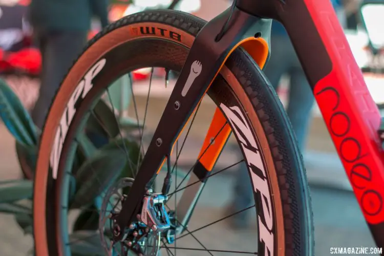 Rodeo's Spork can accept front racks and a 700c x 56mm tire. © Cyclocross Magazine