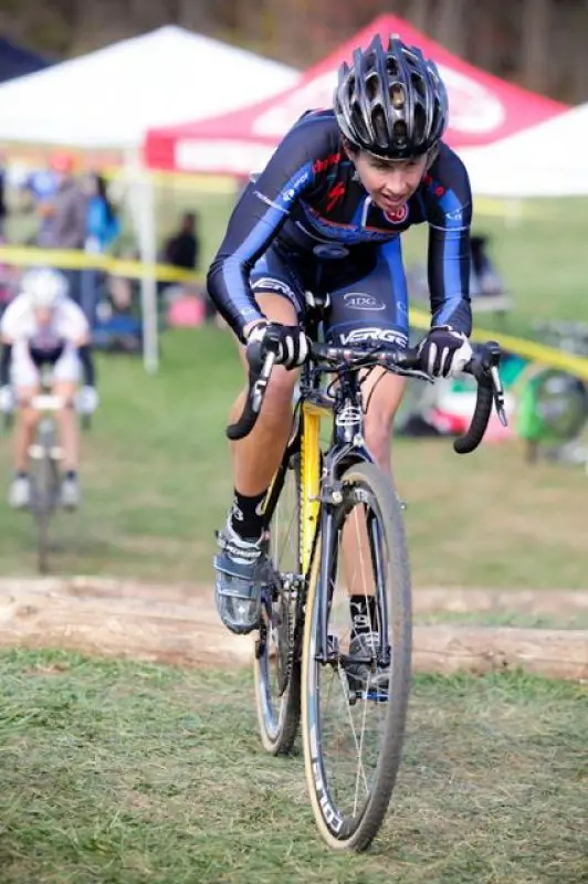 Dee Dee Winfield had a succesful cyclocross career in the 2000s. 2010 Tacchino Cyclocross. © Bruce Buckley 