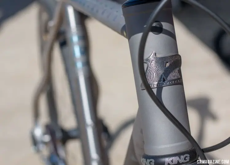 Portland based Ren Cycles builds road and cyclocross bikes using titanium. © Cyclocross Magazine