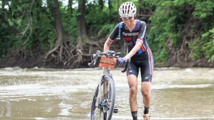 Kae Takeshita headed to Dirty Kanza in 2018 looking to turn around some bad luck. 2018 Dirty Kanza 200. © Cyclocross Magazine