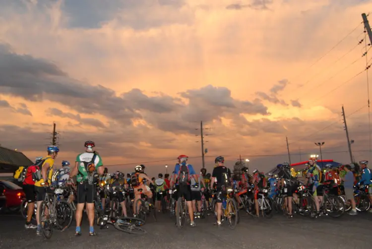 Cyclocross Magazine has covered the Dirty Kanza since 2008, when the start looked a bit different than it does today. photo: imdesigngroup.com