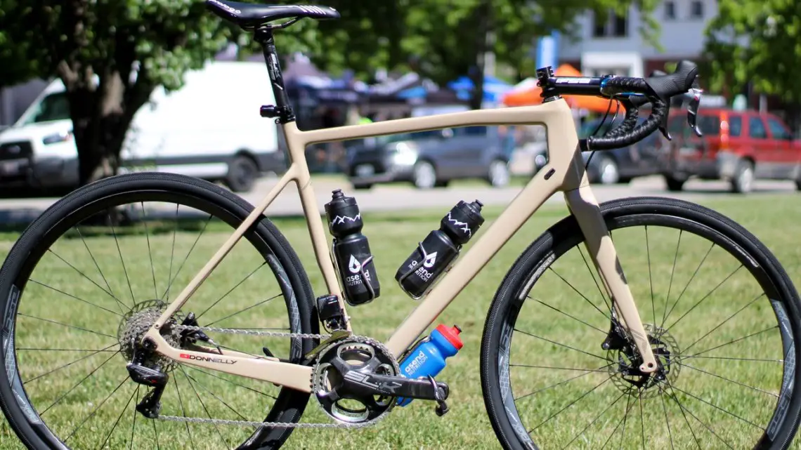 Jamey Driscoll's 2018 Dirty Kanza 200 Donnelly G//C Gravel Bike. © Z. Schuster / Cyclocross Magazine