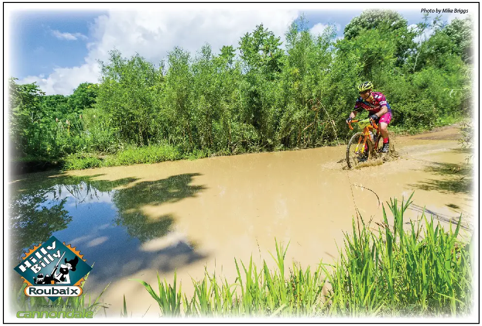 Last year's race was a wet one. The Hilly Billy Roubaix returns on Saturday. 2018 Hilly Billy Roubaix. © Mike Briggs