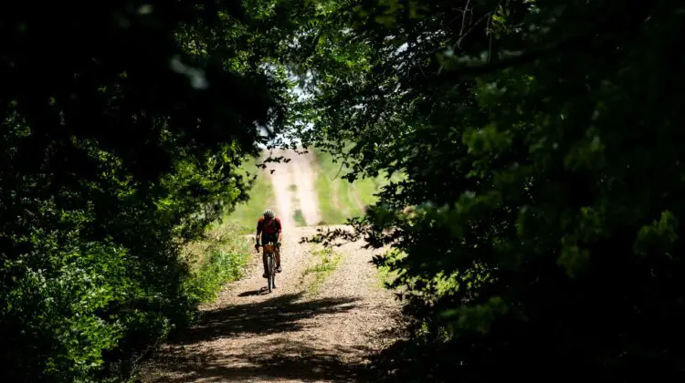 If the riding was lonely at times, at least it was often pretty. 2018 Dirty Kanza 200. © Ian Matteson/ ENVE Composites