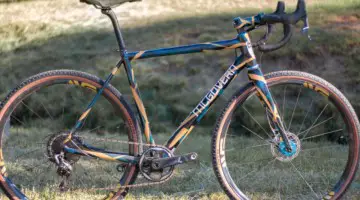 McGovern Cycle's $10,000 custom carbon cyclocross/gravel bike up for raffle to benefit the Sierra Buttes Trail Stewardship. Not the lucky winner? The custom frame, fork and headset would run $4800. © Cyclocross Magazine