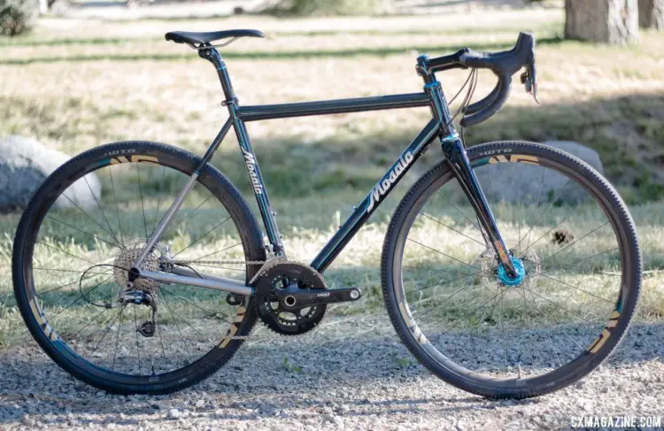 Mosaic Bespoke Bicycles' titanium GT-1 up for grabs via the Sierra Buttes Trail Stewardship raffle. © Cyclocross Magazine