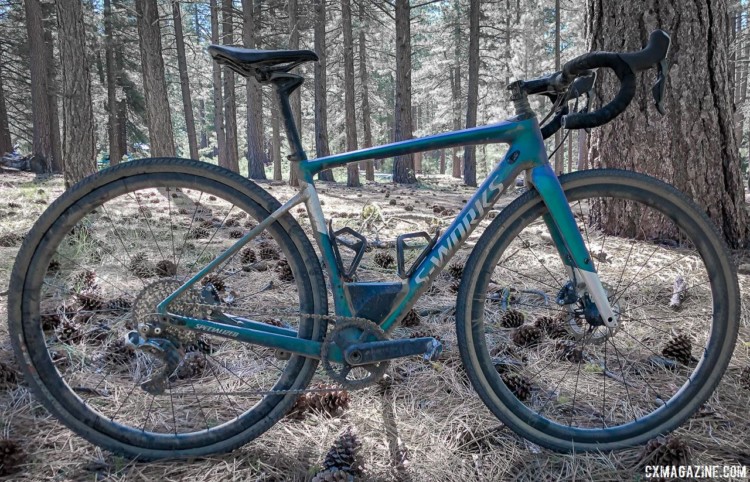 Olivia Dillon's Specialized S-Works Diverge Gravel Bike, fresh off her victory at the 2018 Lost and Found.