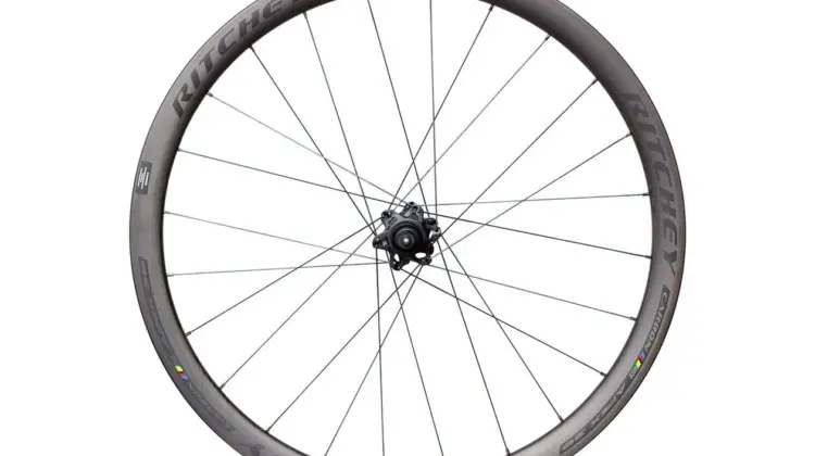 Ritchey's $1,600, 1,710g WCS Apex 38 Tubeless Carbon Road Disc Wheelset. © Cyclocross Magazine