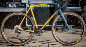 This steel Sklar All-Road is one of the four handbuilt bikes up for raffle to support trail stewardship. © Cyclocross Magazine