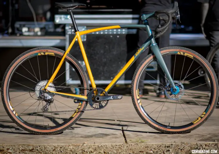 This steel Sklar All-Road is one of the four handbuilt bikes up for raffle to support trail stewardship. © Cyclocross Magazine