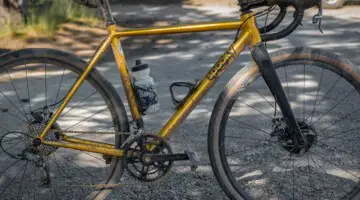 Dylan Glatt's Spooky Gas Mask Gravel/Cyclocross Bike. 2018 Lost and Found Gravel Grinder. © C. Lee / Cyclocross Magazine