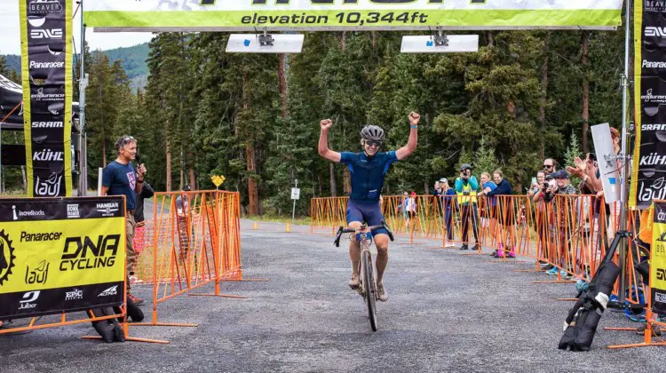 Zach Calton wins the 2018 Crusher in the Tushar. © Steven L. Sheffield