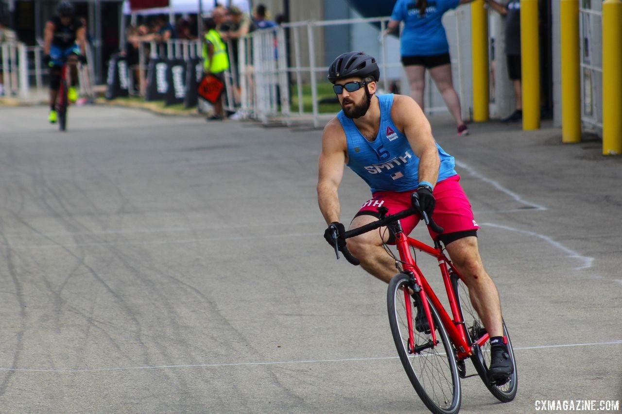 CrossFitters got to try out their Trek road bikes before Wednesday's criterium. 2018 CrossFit Games. © Cyclocross Magazine  