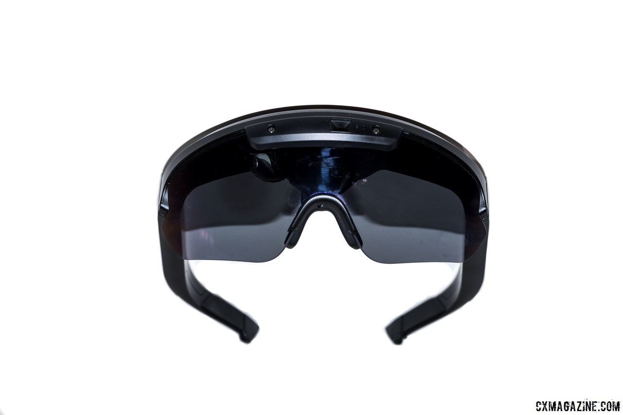 Everysight provides interchangeable tinted lenses and inserts for prescription lenses. Everysight Raptor Augmented Reality Glasses. © C. Lee / Cyclocross Magazine