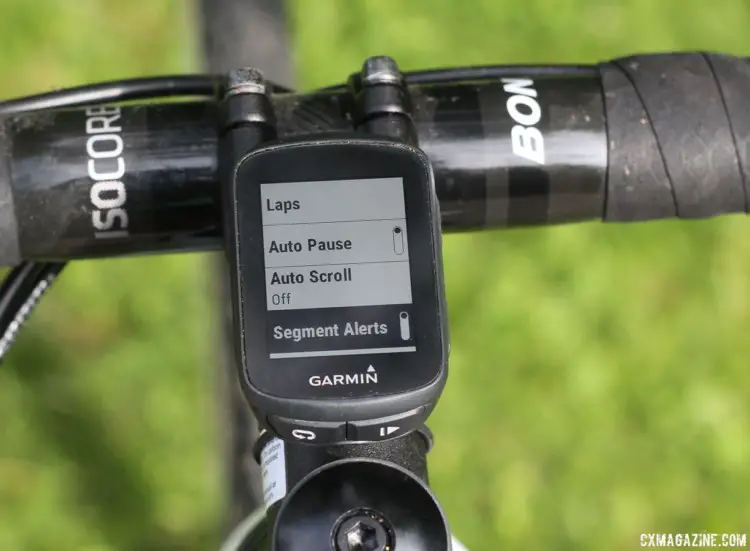 The Edge 130 can be set up with Strava Live segments. Garmin Edge 130