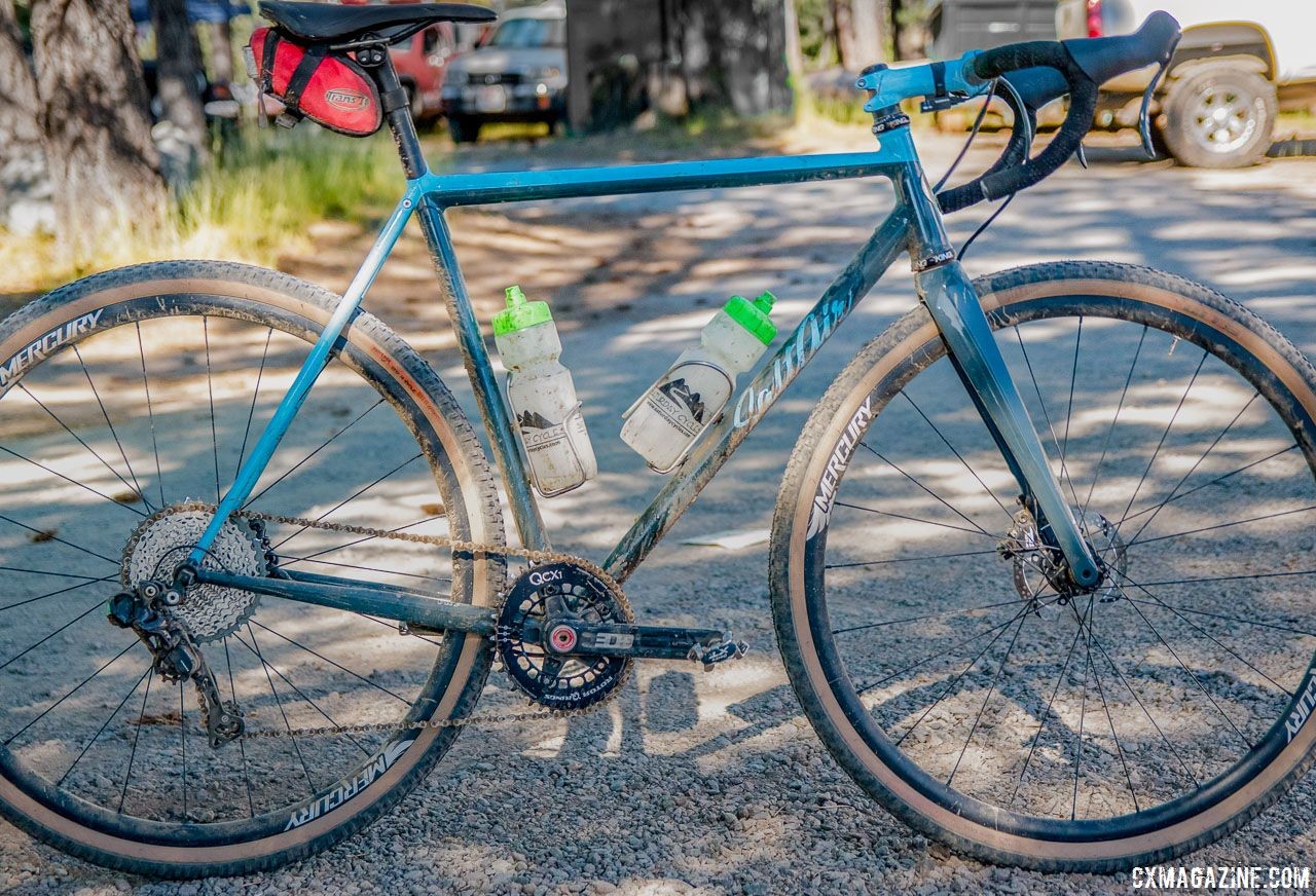 Matt Nelson's Steel SaltAir Gravel Bike. 2018 Lost and Found. © C. Lee / Cyclocross Magazine