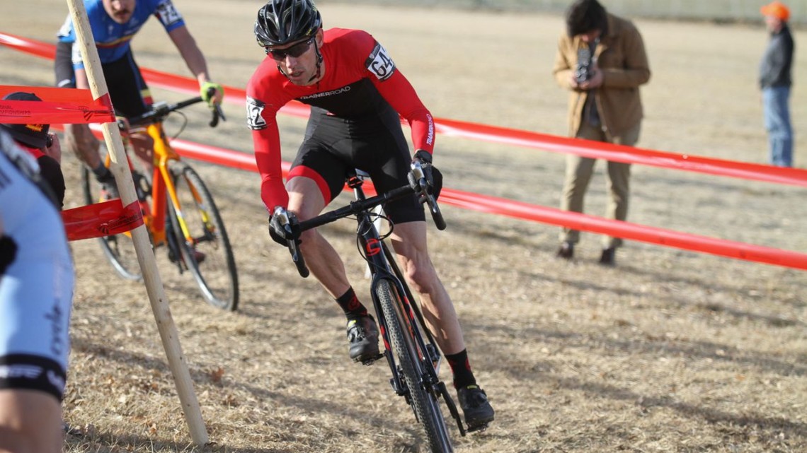 Justin Thomas took advantage of a work sabbatical to travel the U.S. racing cyclocross to prepare for Reno Nationals. 2018 Reno Cyclocross Nationals. © D. Mable / Cyclocross Magazine