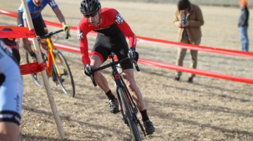 Justin Thomas took advantage of a work sabbatical to travel the U.S. racing cyclocross to prepare for Reno Nationals. 2018 Reno Cyclocross Nationals. © D. Mable / Cyclocross Magazine