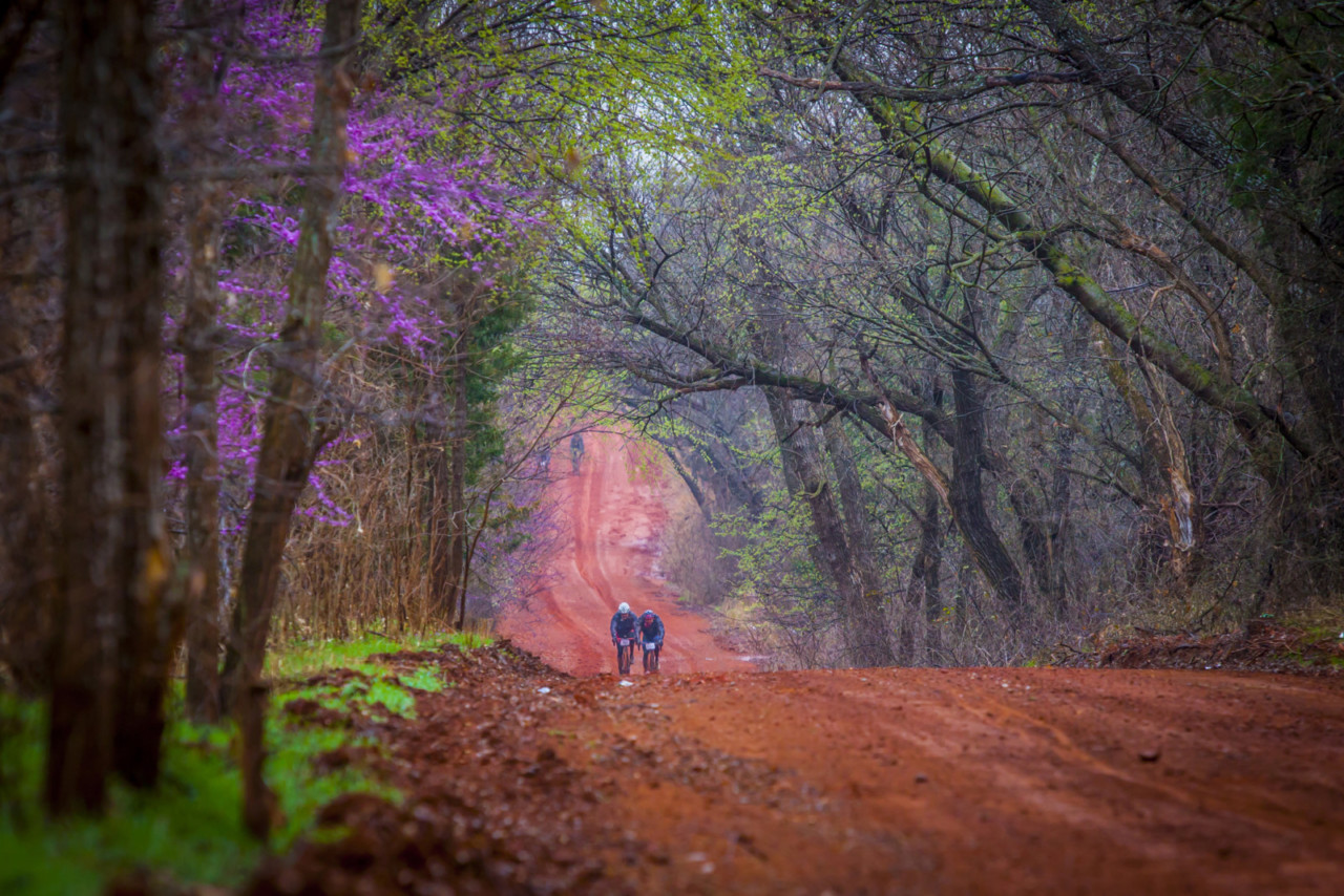 The Land Run 100 is one of the gravel events Legan has done this year. photo: 241 Photography