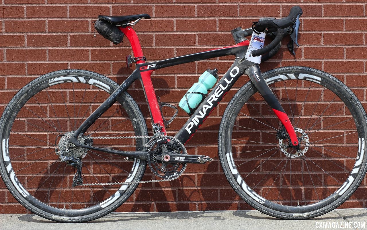 Gravel Bikes: Amity Gregg and Colin Strickland's Pinarello GAN GR Disks