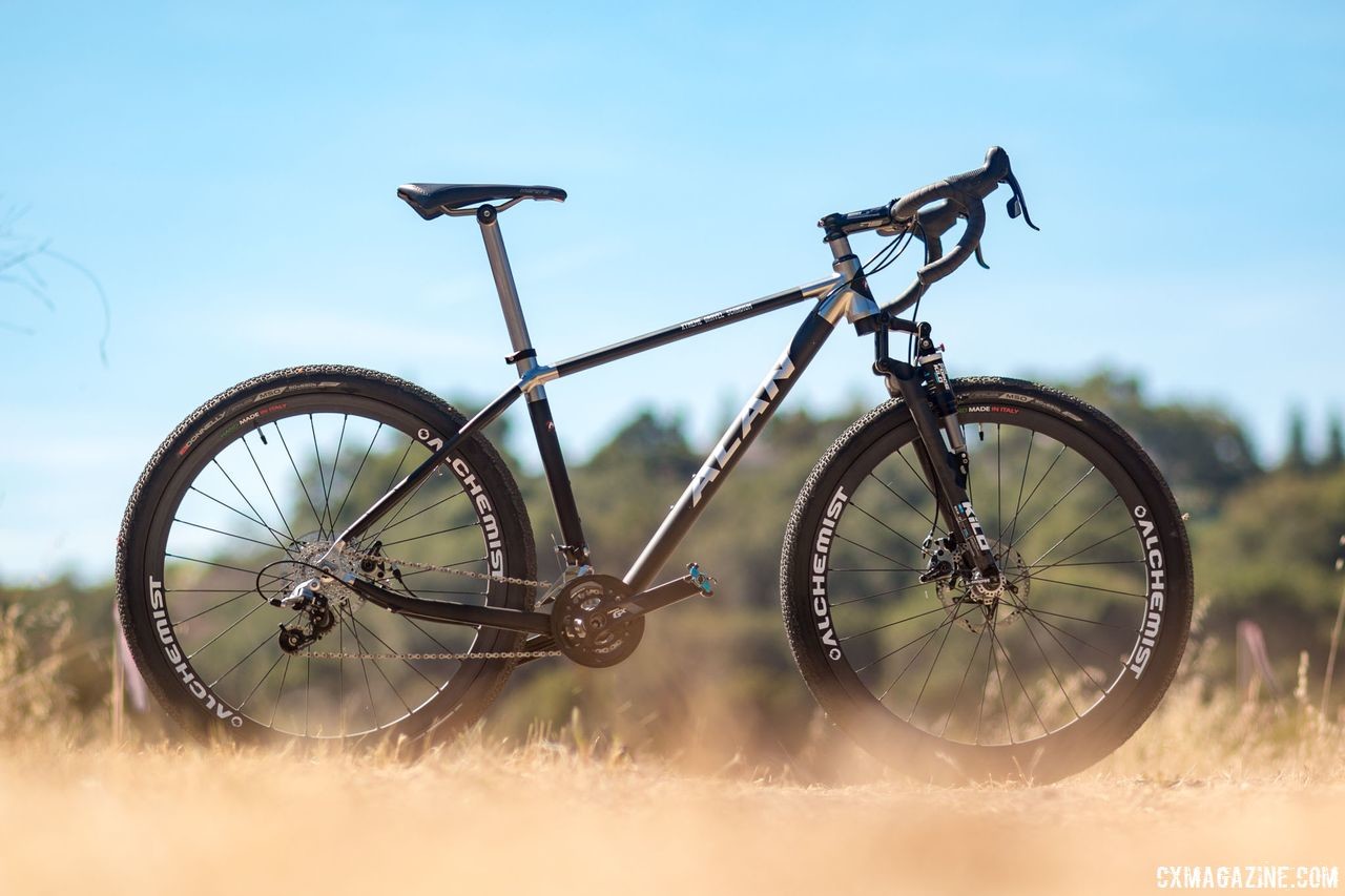 Alan Xtreme Gravel Scandium with Kilo fork and Alchemist wheels. © Cyclocross Magazine