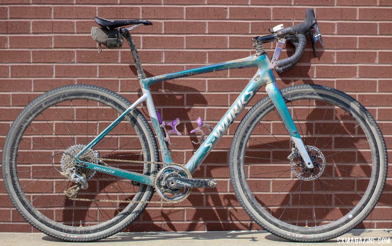 Alison Tetrick's 2018 Gravel Worlds S-Works Diverge Gravel Bike. © Z. Schuster / Cyclocross Magazine