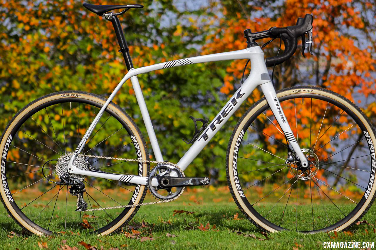 Fall is coming, and the sleek Boone RSL frame is likely to stand out. Trek Boone RSL Cyclocross Frameset and Bike. © Z. Schuster / Cyclocross Magazine