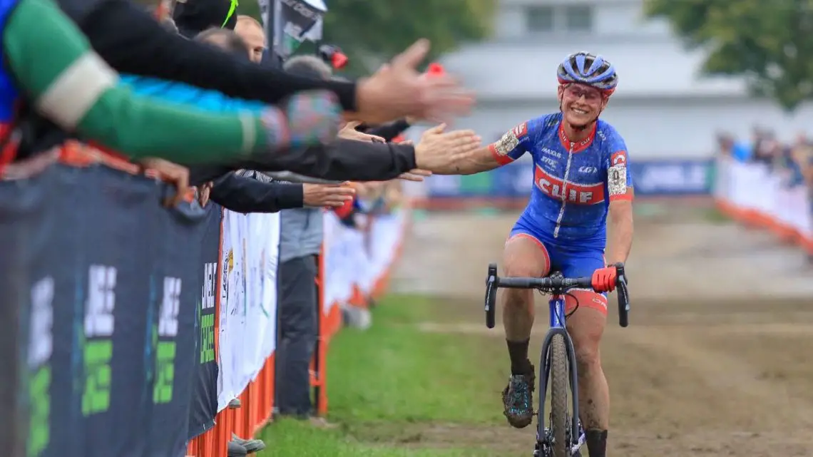 Katerina Nash wins 2018 Jingle Cross Day 3. © D. Mable / Cyclocross Magazine