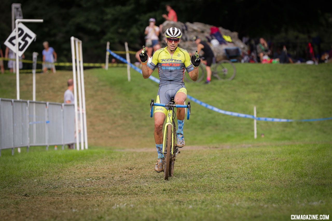 Werner took his third UCI win of the season. 2018 Nittany Lion Cyclocross Day 1. © Bruce Buckley