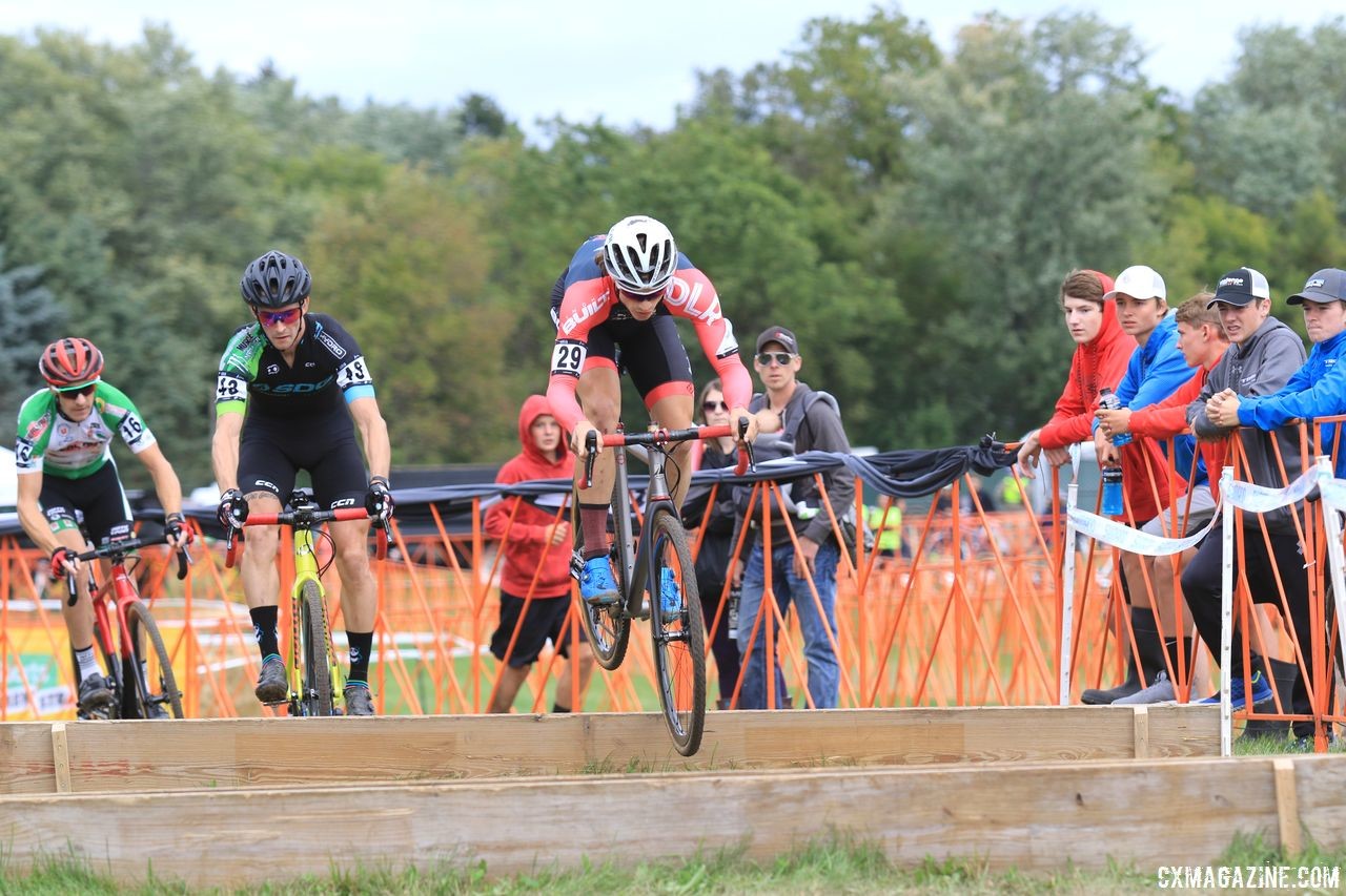 After struggling with injuries for several years. Bjorn Selander has been re-born as a cyclocrosser, again. 2018 Trek CX Cup, Waterloo © Cyclocross Magazine / D. Mable