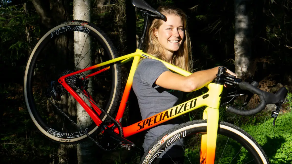 Maghalie Rochette will be racing on a Specialized CruX for her new CX Fever program in 2018/19.
