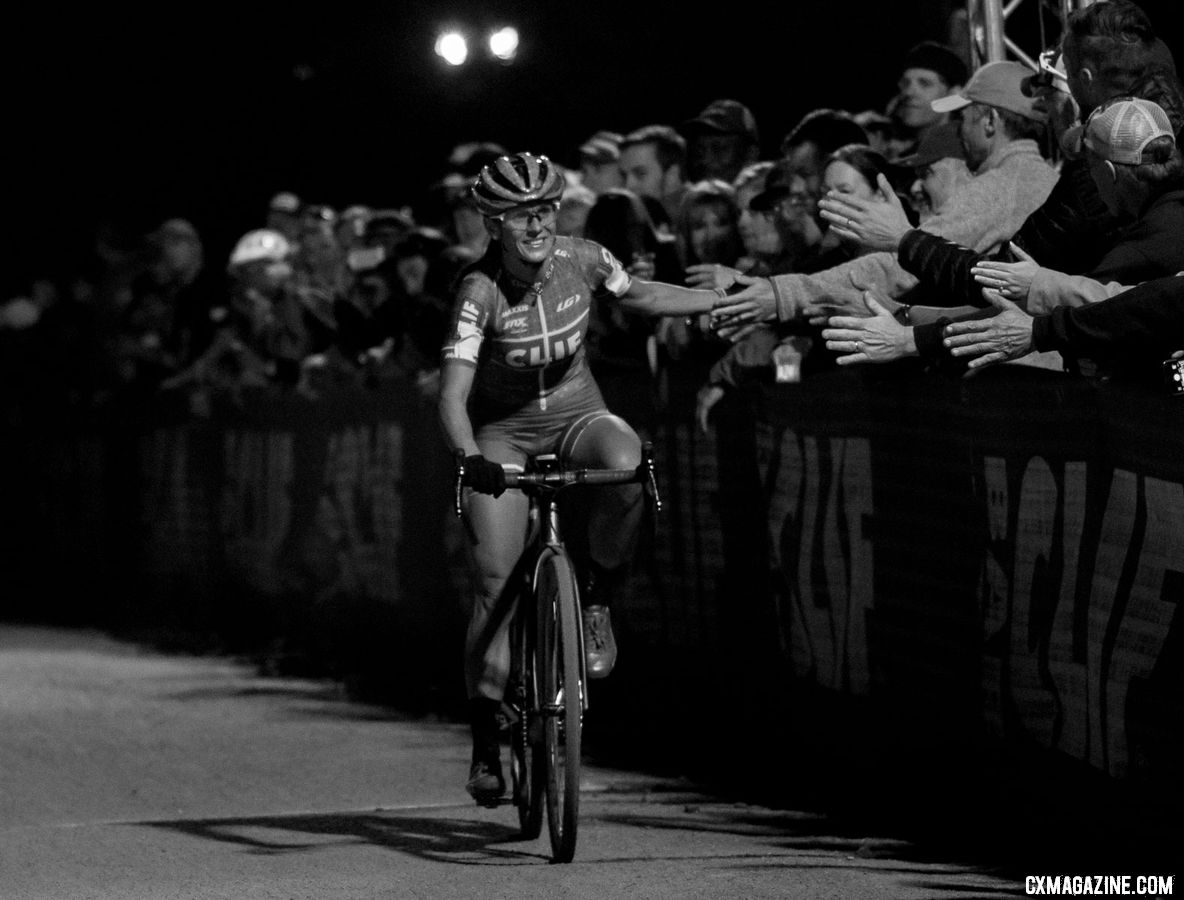 RenoCross held its first edition in 2018. 2018 Reno Cross women's race. © A. Yee / Cyclocross Magazine