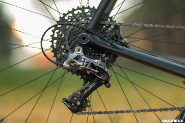 Ibis Hakka MX cyclocross/gravel bike is available as a complete bike with a SRAM Rival 1 drivetrain for $3299, or Ultegra Di2 for $6499. © Cyclocross Magazine