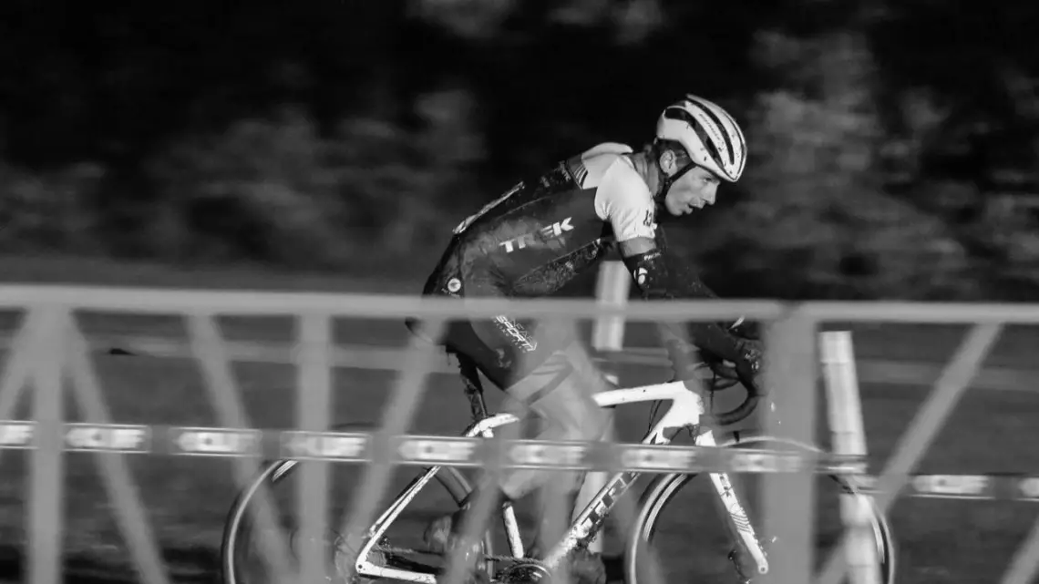 Caleb Swartz finishes fifth in the UCI C2 2018 Jingle Cross Day 1 Men's race. © D. Mable/ Cyclocross Magazine