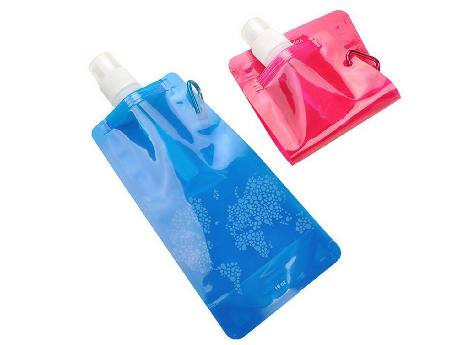 Collapsible water bags/bottles are perfect for cyclocross, and disappear into your pocket or leg of your shorts.