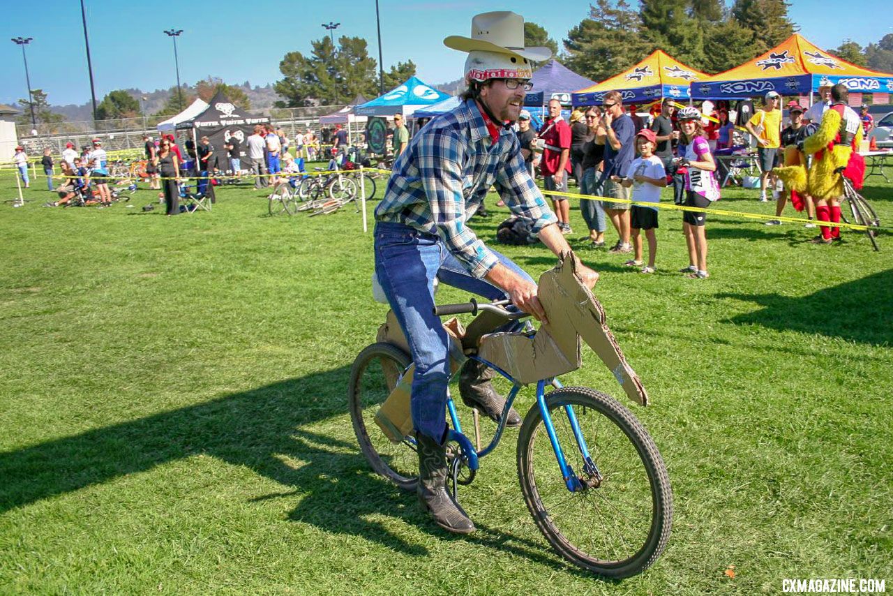 Got your costume ready? You can be sure Scotty Chapin is ready for this costume rodeo. © Cyclocross Magazine