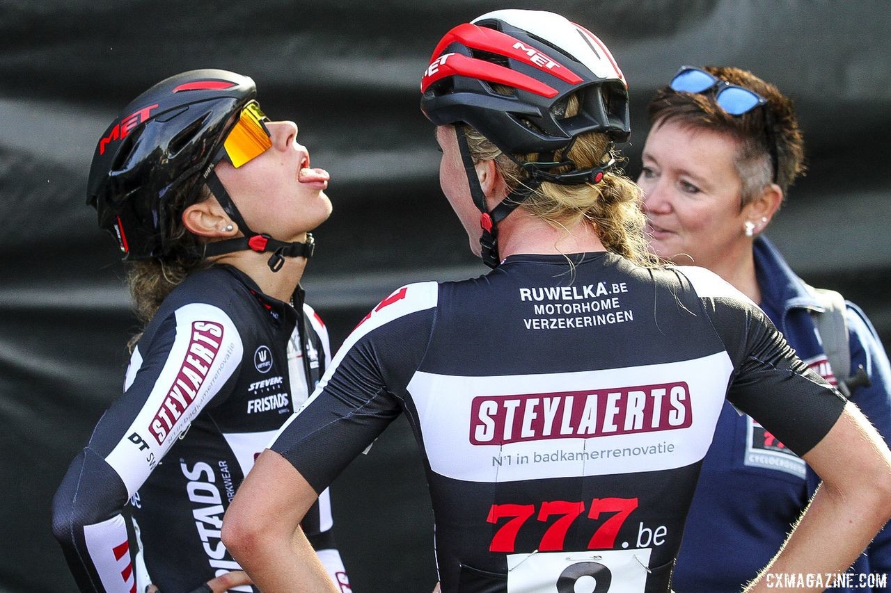It was that kind of afternoon for Alice Maria Arzuffi. 2018 Brico Cross Ronse / Hotondcross. © B. Hazen / Cyclocross Magazine