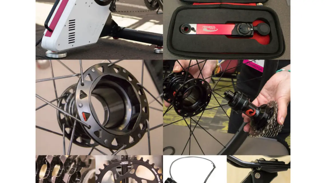 New igadgets from Interbike: Feedback Sports, Minoura, Two Point Zero, Leonardi Factory, Redshift Sports, Prestacycle