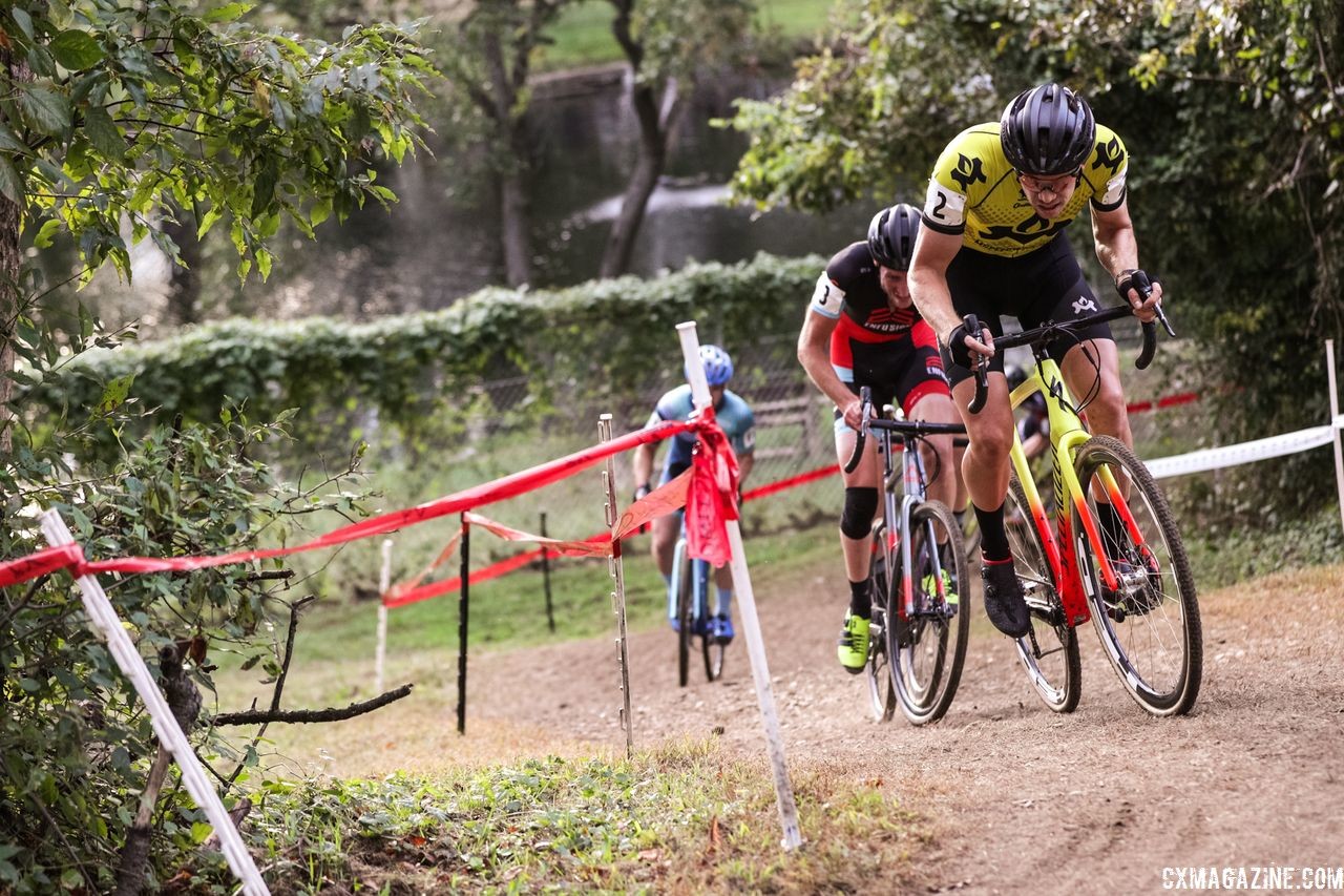 Eric Thompson powered to third on Saturday. 2018 DCCX Day 1. © B. Buckley