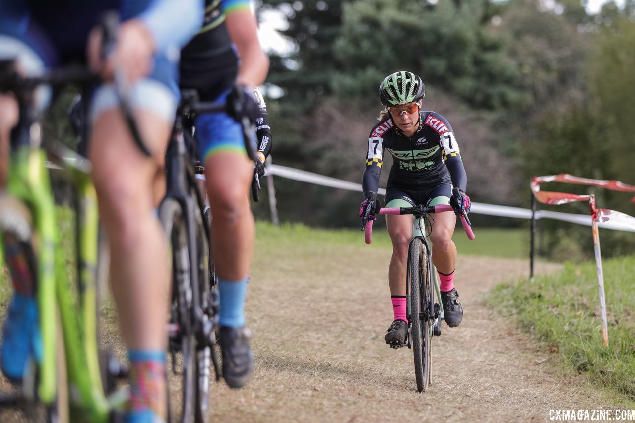 Caroline Nolan was in the podium mix again on Sunday. 2018 DCCX Day 2. © B. Buckley