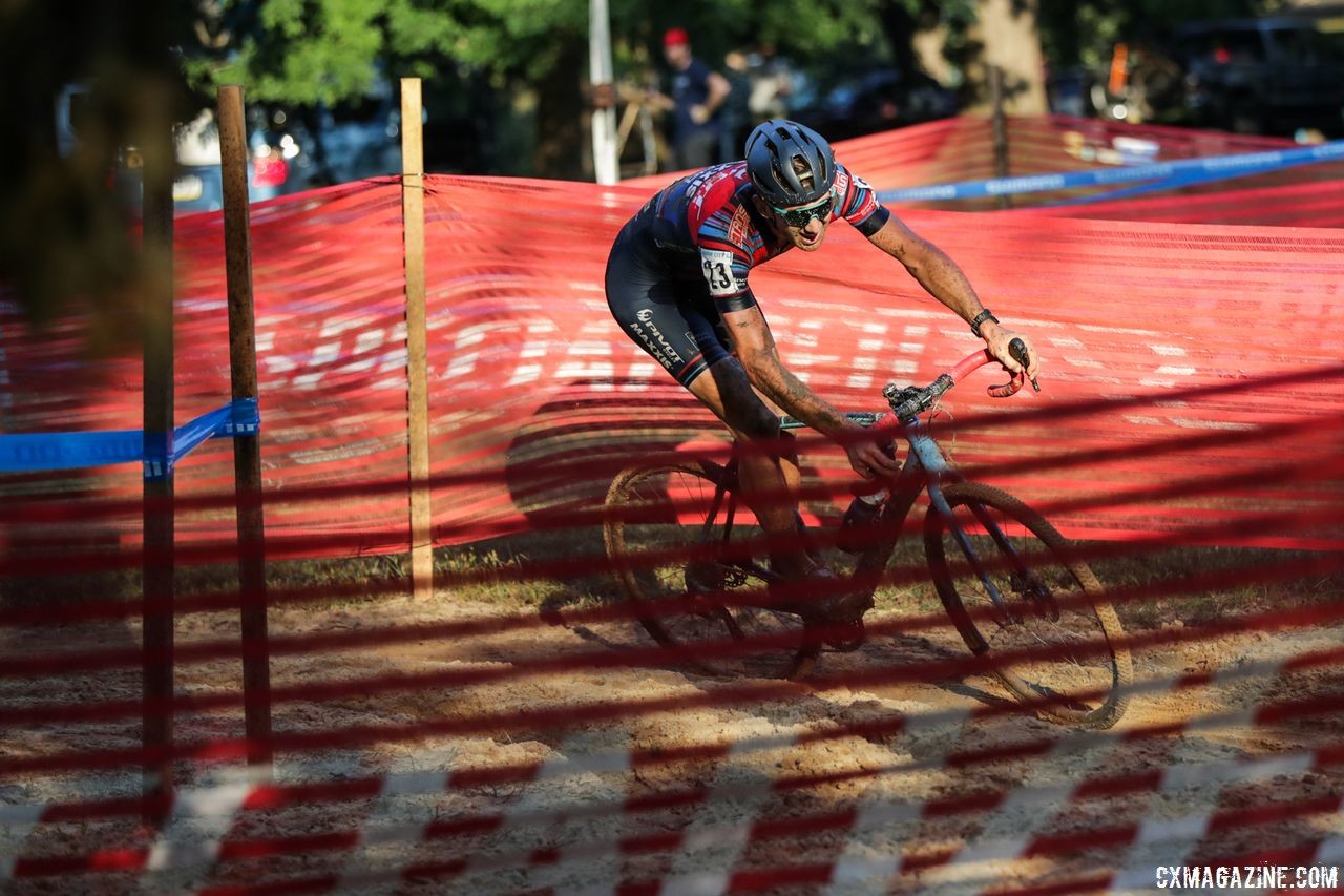 Jamey Driscoll had a smooth ride en route to a win at Charm City Day 2. 2018 Charm City Cross Day 2. © B. Buckley