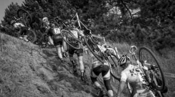 Run, don't ride to Green Acres CX in Minnesota this year. photo: Todd Fawcet