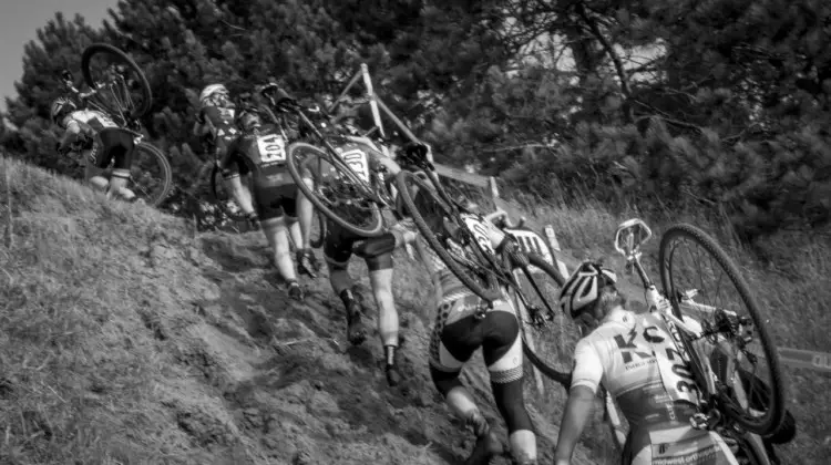 Run, don't ride to Green Acres CX in Minnesota this year. photo: Todd Fawcet