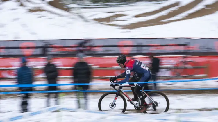 Maxx Chance took eighth at his home state race. 2018 US Open of Cyclocross, Day 2. © Col Elmore