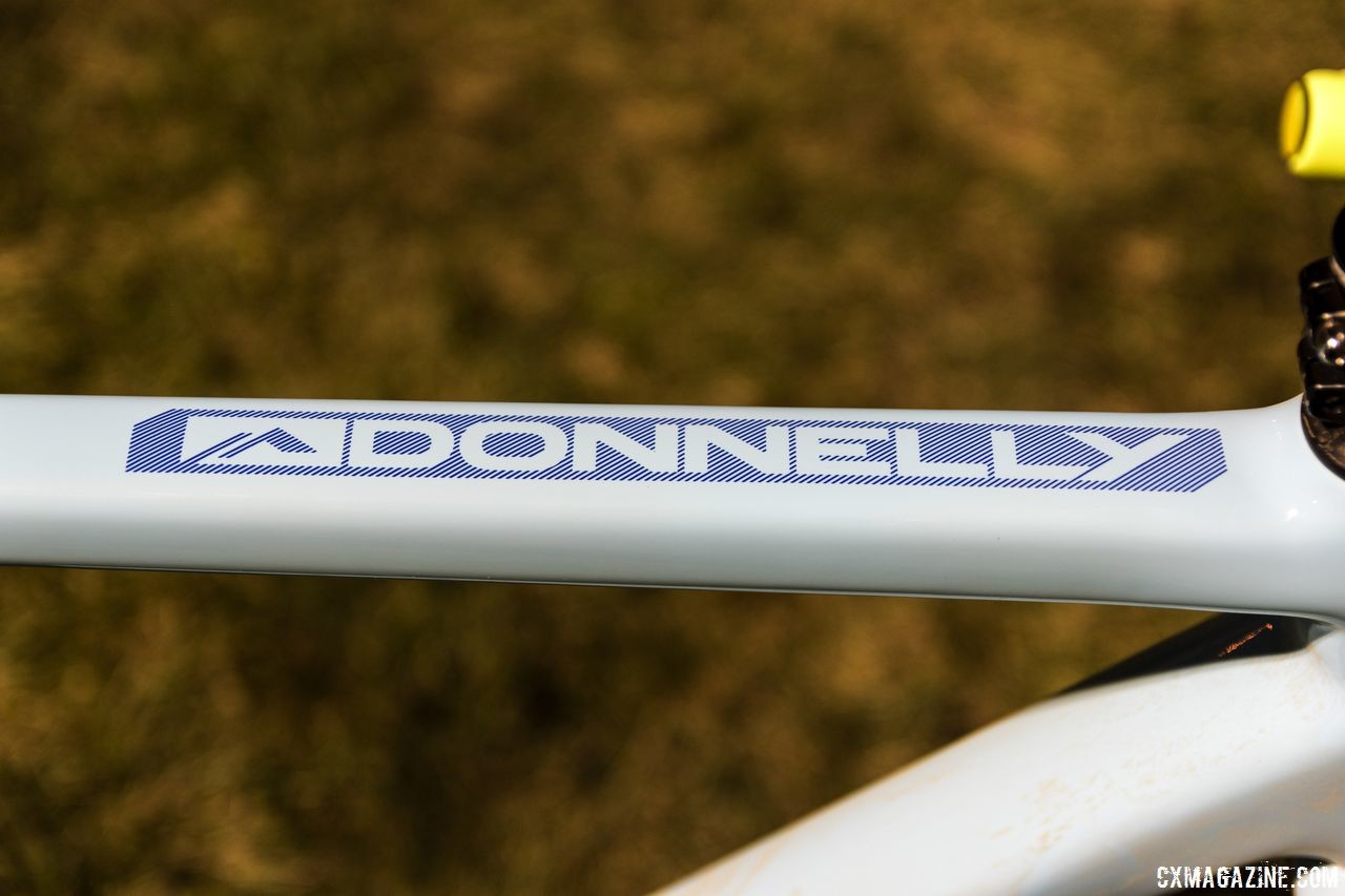 Donnelly has expanded from being primarily a tire company to a full lineup including two frames and wheel options. Lance Haidet's 2018 RenoCross Donnelly C//C Cyclocross Bike. © C. Lee / Cyclocross Magazine