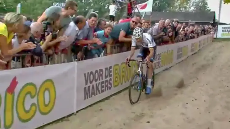 Mathieu van der Poel wins 2018 Brico Cross Meulebeke