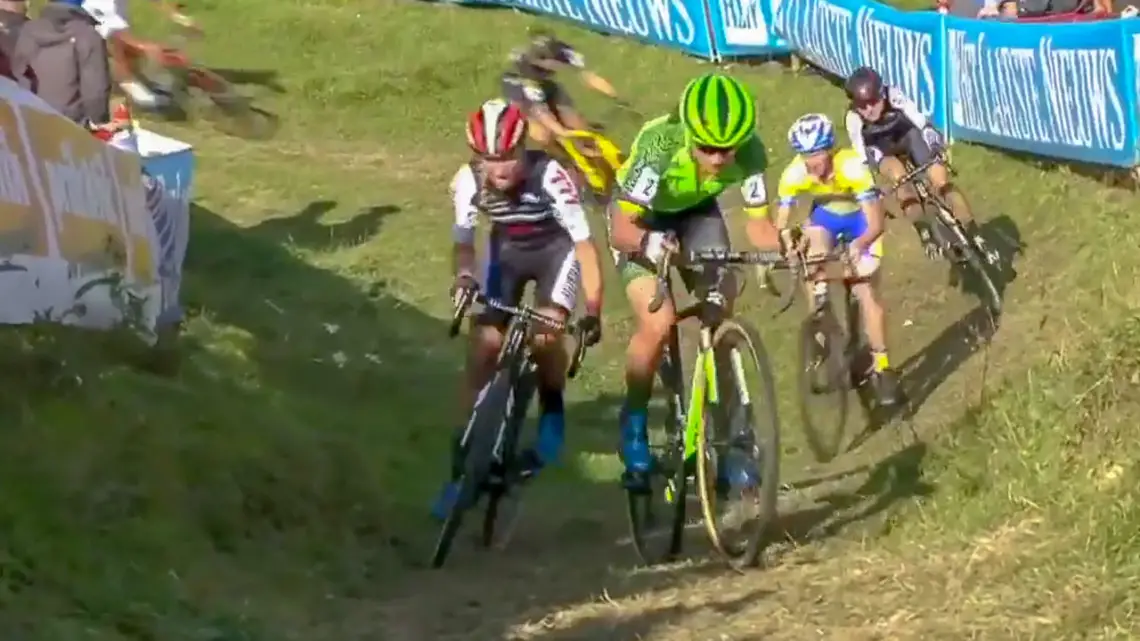 Marianne Vos dominates the 2018 Brico Cross Hotondross in Ronse.