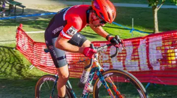 Cody Kaiser put on a show in front of his hometown fans and sponsors. 2018 WSCXGP Day 1. © L. Lamoureux