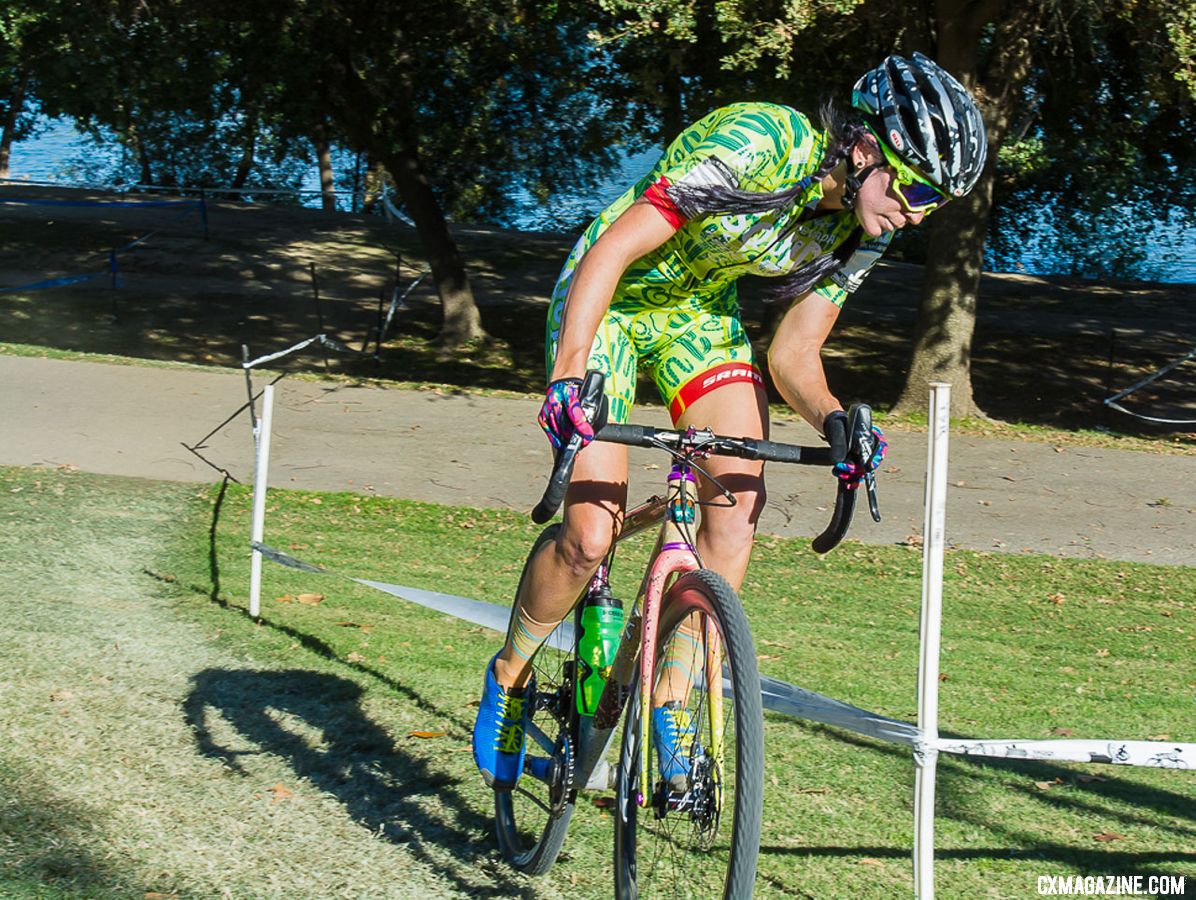 Sammi Runnels has raced on three continents this season, but grabbed her first victory on Saturday. 2018 WSCXGP Day 1. © L. Lamoureux
