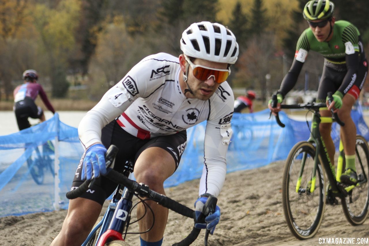 Michael van den Ham is looking to bounce back on Saturday and win his second-straight Canadian Nats. 2018 Pan-American Cyclocross Championships, Midland, Ontario. © Z. Schuster / Cyclocross Magazine